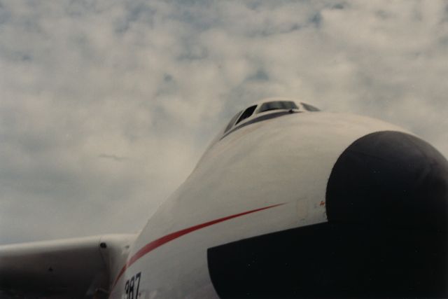 Antonov An-225 Mriya (CCCP82060) - Nose of a Russian AN-225 at the Air Power Air Show summer of 1981