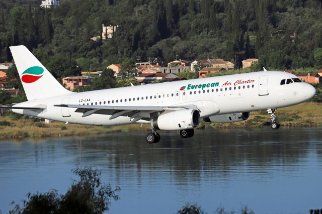 Airbus A320 (LZ-LAA) - Photo taken on July 16, 2021.