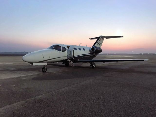 Cessna Citation Mustang (D-IUVH) - Photo courtesy ox Lex Pichler. 1 DEC 2017.