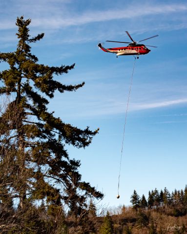 N906CH — - Flying 250 gallon LPG tanks to Mt. LeConte Lodge