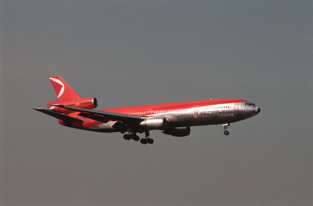 McDonnell Douglas DC-10 (C-GCPC) - Final Approach to Narita Intl Airport Rwy16 on 1987/07/11