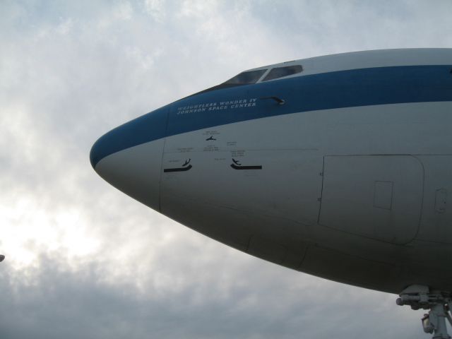 Boeing 707-100 (N930NA) - NASAs Weightless Wonder IV, Johnson Space Center (Boeing 707) on display at Ellington Field (KEFD), Houston.