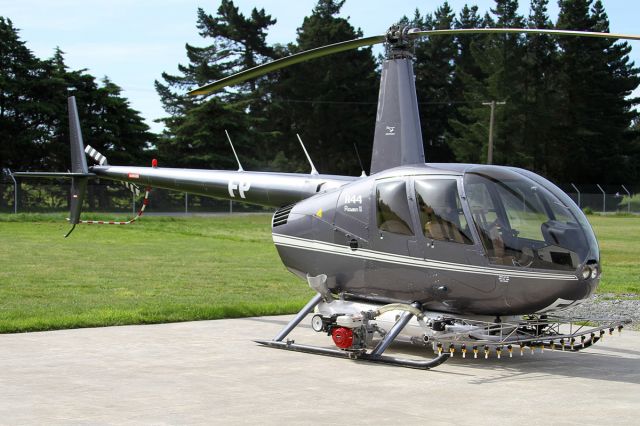 Robinson R-44 (ZK-HFP) - Kitted out for aerial crop spraying