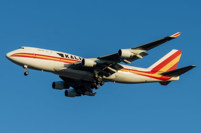 Boeing 747-400 (N708CK) - just landed from Anchorage(ANC) runway 36R