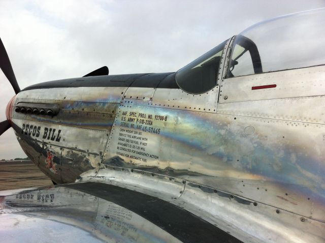 North American P-51 Mustang (N4132A) - KFOE Air show 2013. Cowden died in this aircraft Nov 17, 2018