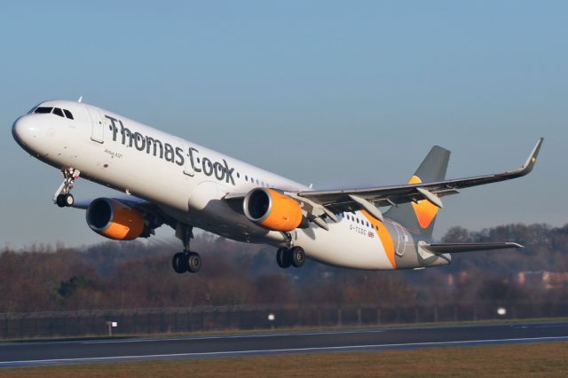 Airbus A321 (G-TCDC) - TCX1006 off on the 6 hour flight to Banjul