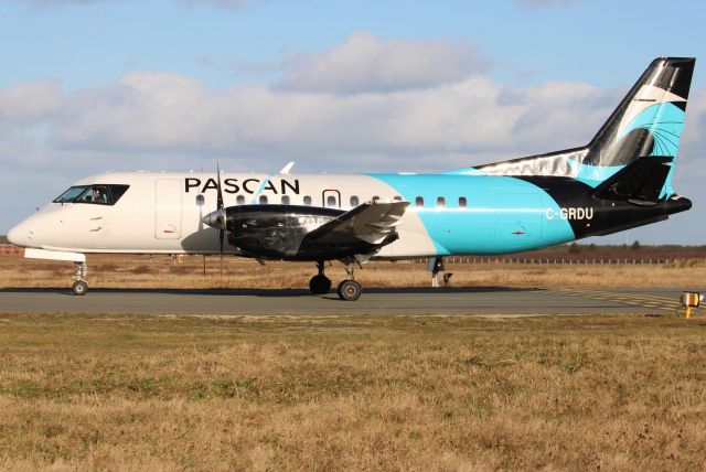 Saab 340 (C-GRDU) - CYGR-CYVB