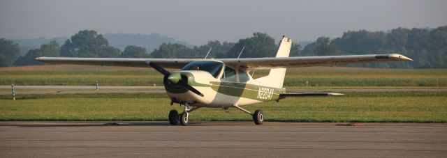 Cessna Cardinal (N2204Y) - Parked on ramp in summer of 2020