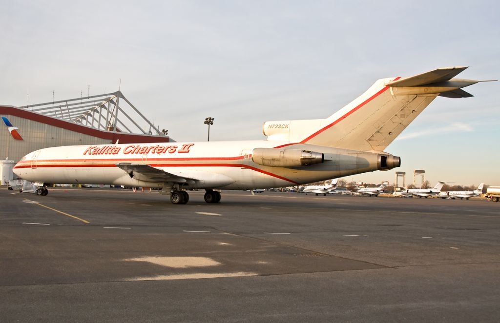 BOEING 727-200 (N722CK) - 01/16/2017 B727-200F - Rare sighting at Logan