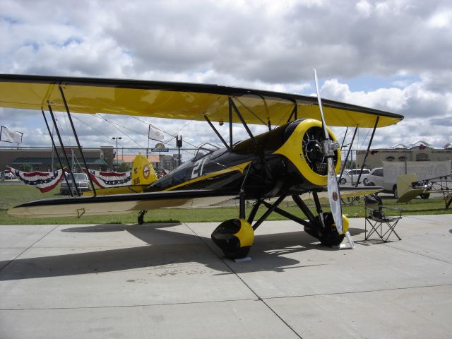 NC8585 — - This is a Waco ATO that was visiting the Fargo Air Museum for the American Barnstormers Tour in 2012.