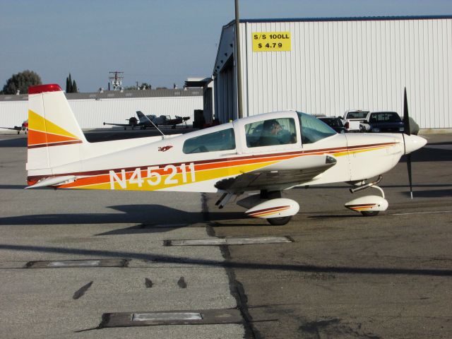 Grumman AA-5 Tiger (N45211) - Parked at Fullerton