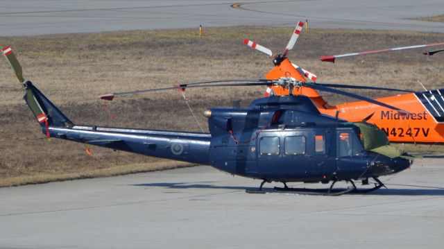 Bell 412 (14-6487) - An RCAF CH-146 at Lane Aviation in Columbus, Ohio.