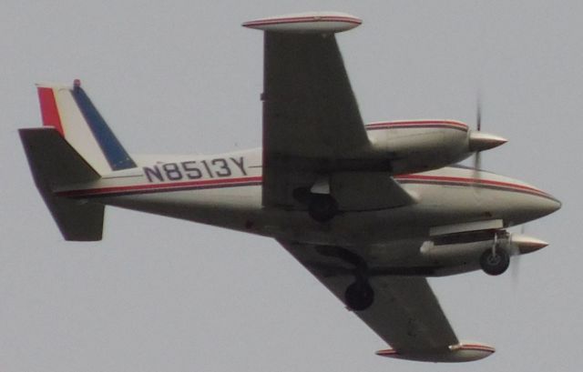 Piper PA-30 Twin Comanche (N8513Y) - 7th November 2017 over Corvallis, Oregon.