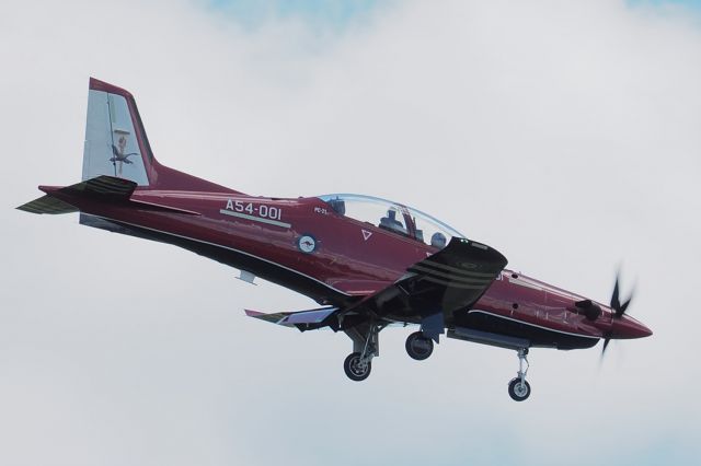 Pilatus PC-21 (A54001) -  Pilatus PC-21 cn 234. RAAF serial A54-001,  2 FTS RAAF Base Pearce. 15 September 2021.