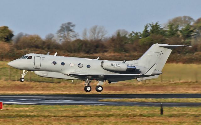 Gulfstream Aerospace Gulfstream 3 (N30LX) - lockheed martin g-3 n30lx dep shannon 5/1/14.