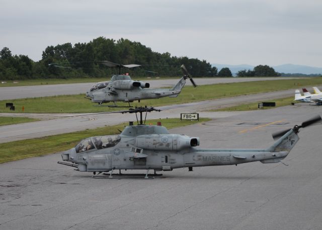 16-3950 — - Two Marine Cobras from HMLA-269 MCAS New River NC, stopped by for a short visit. Thank you guys for what you do!!!