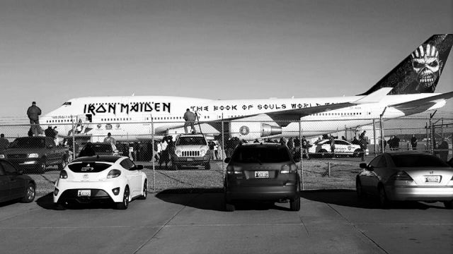 Boeing 747-400 (ABD666) - Iron Maiden in Tulsa,OK 2016