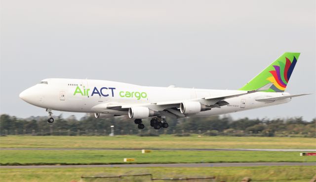 Boeing 747-400 (TC-ACF) - airact cargo b747-481bdsf tc-acf landing at shannon from istanbul 21/9/20.