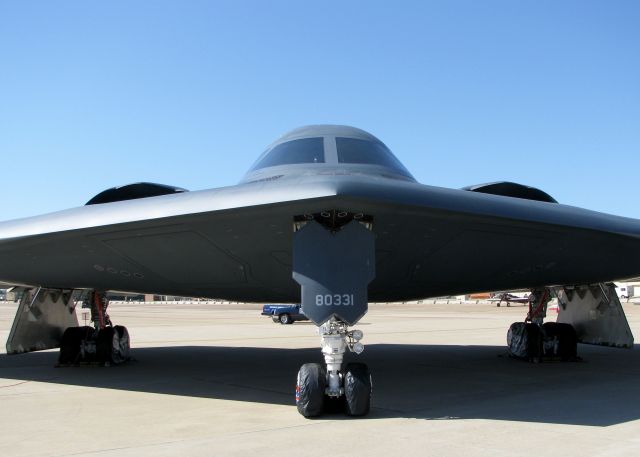 Northrop Spirit (88-0331) - At Barksdale Air Force Base.  The "Spirit of South Carolina".