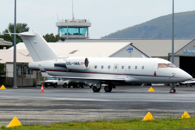 BOMBARDIER Regional Jet CRJ-1000 (OE-IMK) - CL-600-2B16 Challenger 604 At Sunshine Coast Queensland on 6 Jan 2014