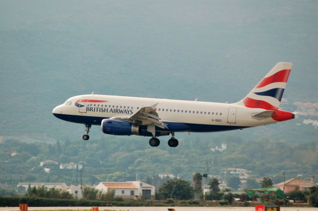 Airbus A319 (G-DBCI)