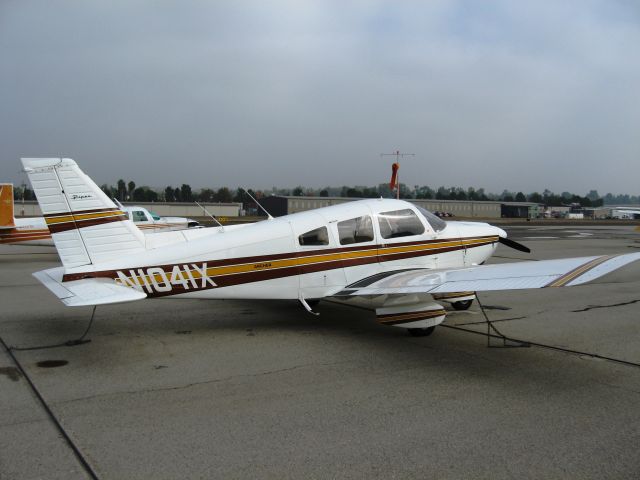 Piper Cherokee (N1041X) - 1975 Piper PA-28_180br /Parked at Fullerton
