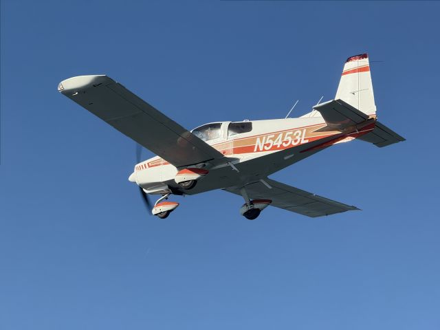 Grumman AA-5 Tiger (N5453L) - In Flight