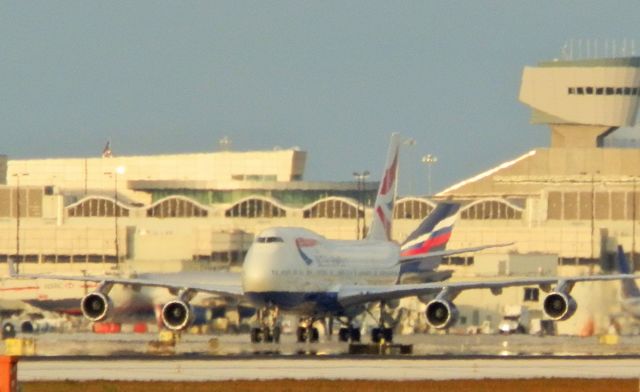 Boeing 747-400 (G-CIVU) - The venerable B747