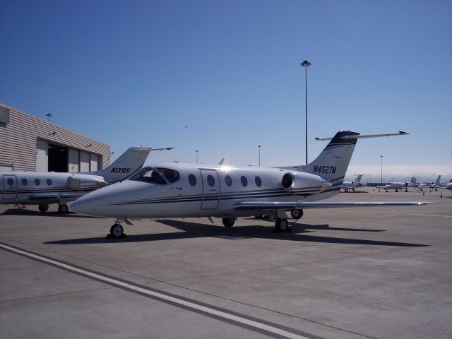 Beechcraft Beechjet (N452TM) - On the ramp in SFO