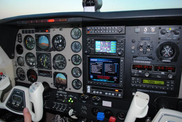 Beechcraft Bonanza (36) (N1116A) - N1116a cockpit being prepped for flight