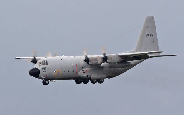 Lockheed C-130 Hercules — - "baf649" belgian air force c-130h ch-04 landing at shannon 23/5/19.