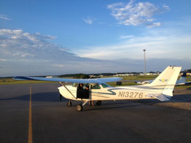 Cessna Skyhawk (N13276) - On the MBAA ramp at MYR