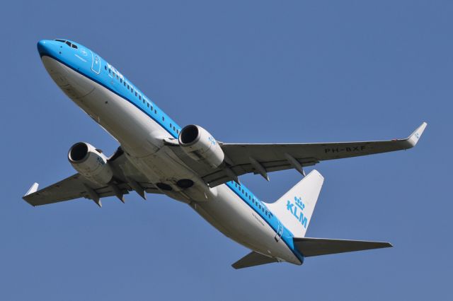 Boeing 737-800 (PH-BXF) - KLM1074 on the way back to Amsterdam