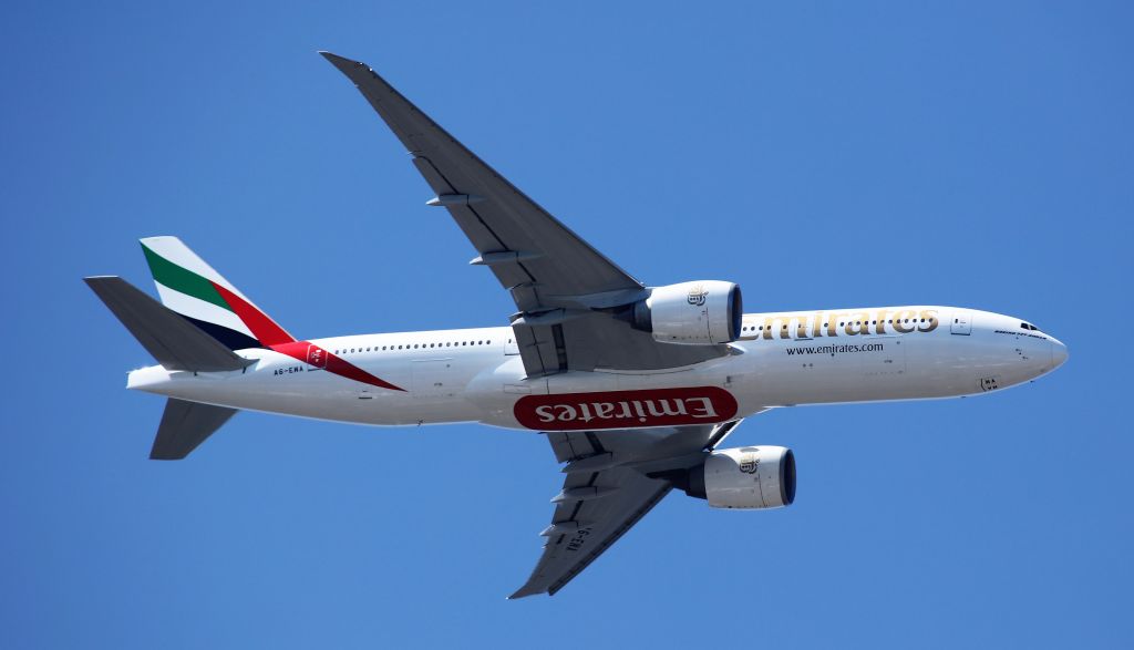 BOEING 777-200LR (A6-EWA) - DXB-SEA   8-4-2021