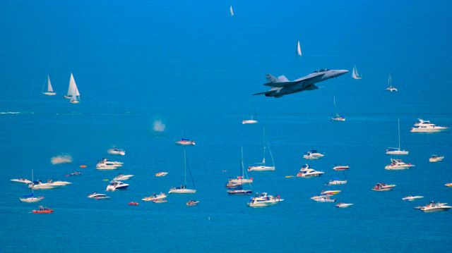 McDonnell Douglas FA-18 Hornet — - Chicago Air & Water Show 2012