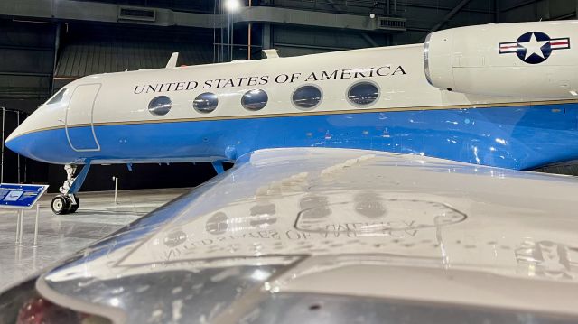Gulfstream Aerospace Gulfstream 3 (86-0201) - 86-0201, a Gulfstream C-20B (Gulfstream G-III), resting in her forever home. 7/9/22.