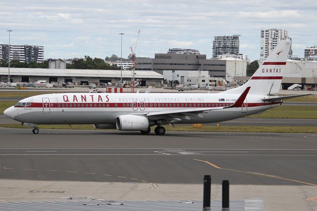 Boeing 737-800 (VH-VXQ) - on 26 November 2018