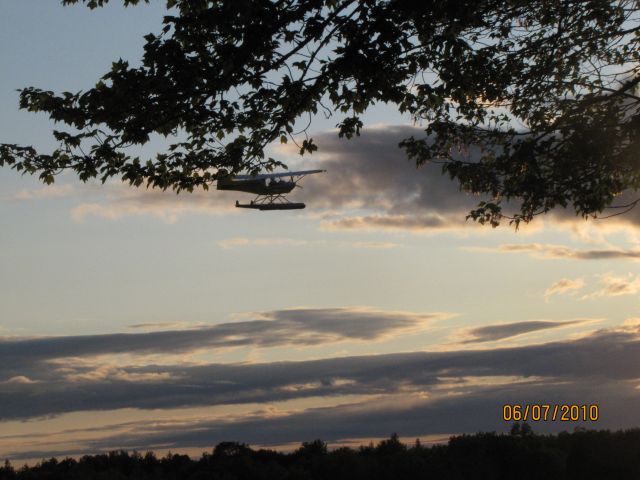 C-IMER — - Circling the lake before landing. New Germany NS...June 7,2010