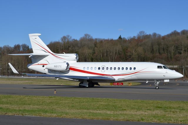 Dassault Falcon 7X (N817X)