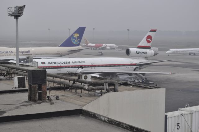 S2-ACP — - Biman Airways DC10 and Saudi Arabian Airlines B747-400 at Shahjalal International Airport (formerly Zia) Dhaka, Bangladesh