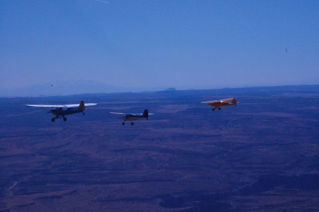 N871CC — - In formation over Canyonlands, Utah.