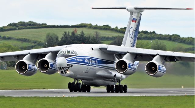 Ilyushin Il-76 (RA-76503) - volga-dnepr il-76td-90vd ra-76503 dep shannon for st.johns 15/5/20.