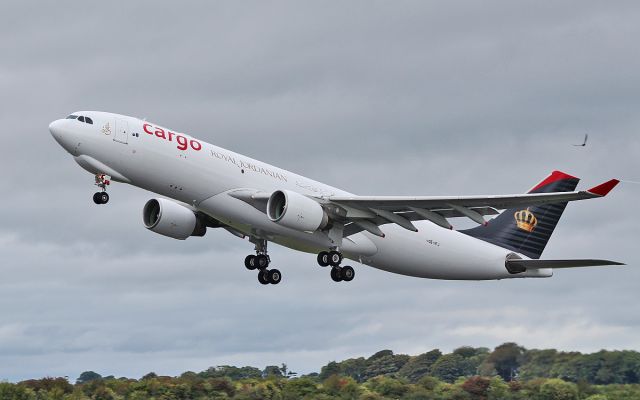 Airbus A330-200 (OE-IFJ) - royal jordanian cargo a330-223f oe-ifj dep shannon 16/8/17.