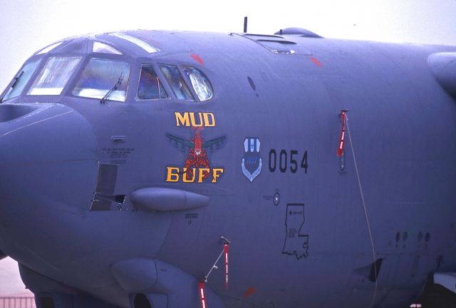Boeing B-52 Stratofortress (60-0054) - B-52H with nose art of MUD BUFF at the KBAD airshow 10-12-2006