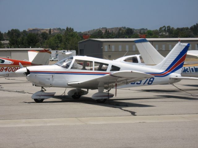 Piper Cherokee (N15378) - PARKED AT FULLERTON