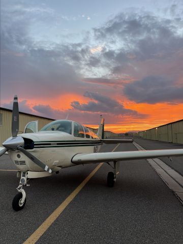 Beechcraft Bonanza (36) — - Monsoon Sunrise