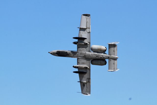 Fairchild-Republic Thunderbolt 2 — - A-10 Demo near the south end of 36/18