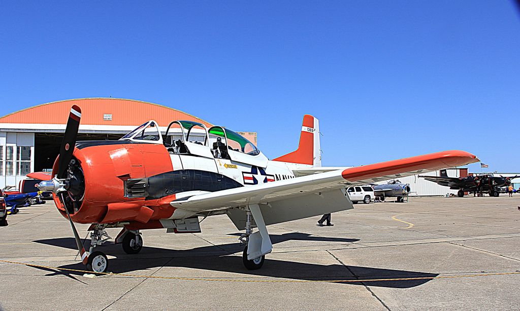 N107NA — - This restored T-28B made an appearance at the "Take to the Skies" Airshow in Durant OK today.