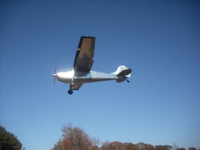 Cessna 170 (N4448B) - OVER THE FENCE ROBINS AIR PARK