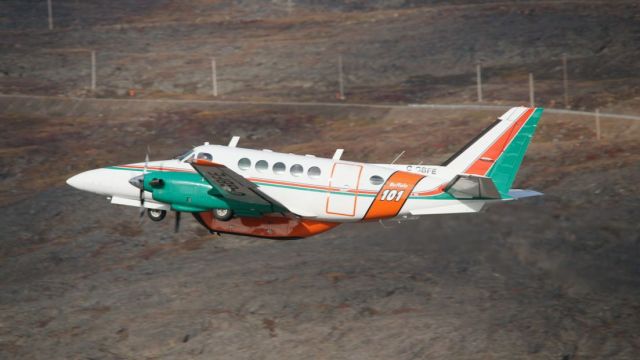 Beechcraft King Air 100 (C-GBFE) - SEP.5.2019 on a beautiful sunny day in Iqaluit, Nunavut It was the first sunny day in a week or more. 